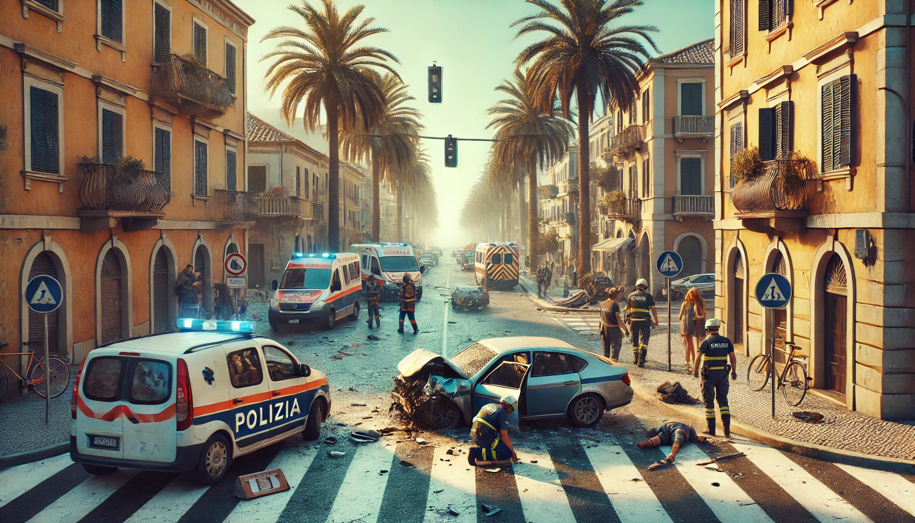 incidente stradale mortale ostia