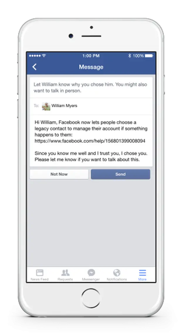 notifica di erede facebook notifica di erede facebook