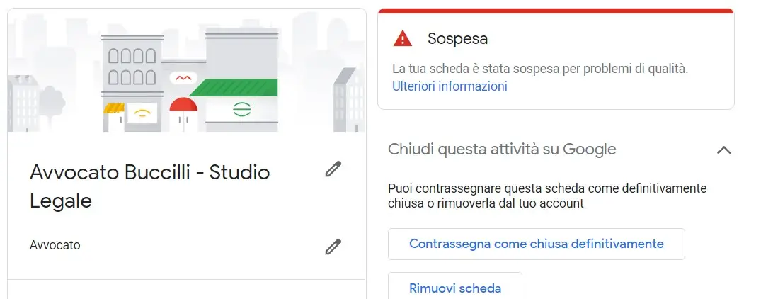 sospensione scheda maps sospensione scheda maps